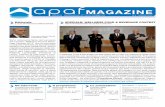 MAGAZINE · 2018-10-30 · MAGAZINE AGENZIA PROVINCIALE ATTIVITÀ FORMATIVE N°4 - APRILE 2013 Gli autorevoli pareri delle più im - portanti Istituzioni del territorio lecchese.