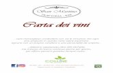 Carta dei vini - Trattoria San Martino · 13,5% Magnum Cabernet Lison Pramaggiore DOC Cabernet Franc Santa Margherita (Ve) 12,5% Cabernet 2017 DOC Cabernet Sauvignon Sutto (Tv) 13%