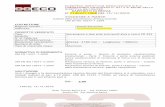 EUROPEAN CERTIFYING ORGANIZATION S.P.A. LABORATORIO … · 2019-04-01 · UNI EN ISO 10077-1:2004 Prestazione termica di finestre, porte e chiusure – Calcolo della trasmittanza