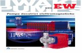 Pompe dosatrici elettromagnetiche - HTe un miglioramento di tutte le guarnizioni statiche, sia dell’unità di control-lo che della parte idraulica, si sono ottenuti per la nuova