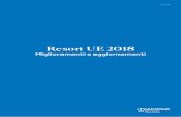 Resort UE 2018 - Diamond Resorts · I nostri resort continuano a rinnovare la certificazione ISO14001:2015, la norma sui sistemi di gestione ambientale, e a registrare tutte le azioni