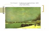 Paul Gauguin – La Senna con il ponte di Jena - 1875 olio ...appuntidistoriadellarte.it/Presentazioni/Paul Gauguin.pdf · 11.01.2011 Paul Gauguin 1 Paul Gauguin –La Senna con il