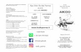 AIKIDO · 2019-08-21 · Scuola Kyu Shin Do Kai Parma A.S.D. AIKIDO Stagione 2018-2019 Via Luigi Anedda, 9A ex via Moletolo 65/a 43122 –Parma (PR) nel centro sportivo di Moletolo,