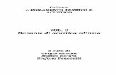 VOL. 3 Manuale di acustica edilizia - ANITvol. 1 i materiali isolanti 160 pp., ed. 2013 25 euro vol. 2 guida alla nuova legge 10 320 pp., ed. 2013 25 euro vol. 3 acustica in edilizia