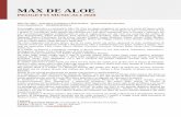 MAX DE ALOE ALOE-PROGETTI-MUSICALI.pdf · 2019-11-07 · MAX DE ALOE PROGETTI MUSICALI 2020 Max De Aloe – armonica cromatica e fisarmonica - (presentazione estratta) – info@maxdealoe.it