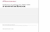 Software di editing per RMX-1000 remixboxfaq.pioneerdj.com/files/img/DRQ1001B_IT.pdfIt 3 Prima di cominciare Prima di cominciare remixbox è un software di editing per cambiare i vari