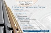 5 maggio - Amici dell'organo Como Breccia · 2019-04-30 · Oboe Composizione fonica dell’organo Balbiani-Vegezzi-Bossi (1969) ... per organo Joseph Gabriel Rheinberger (1822-1890)