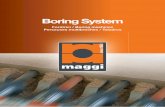 Maggi Depliant Boring generale 2015 - R&J Machinery · 2019-06-17 · • Taladro semiautomatico con 2 cabezales verticales paralelos. • Especialmente estudiada para agujeros verticales