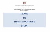 PIANO DI MIGLIORAMENTO (PDM)...(PDM) 2 INDICE Composizione del Nucleo Interno di Valutazione . p. 3 Priorità di miglioramento, traguardo di lungo periodo e monitoraggio Relazioni