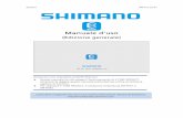 Manuale d'uso (Italian) HM-G.3.2.0-01 Manuale d'uso (Edizione generale) Grazie per aver acquistato prodotti Shimano. Questo manuale fornito spiega il funzionamento di E -TUBE PROJECT.