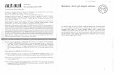 autaut - circolo BATESON aut 251 1992 DAE.pdf · autaut nuova sene 251, settembre-ottobre 1992 rivista bimestrale fondata da Enzo Paci redazione: G. Comolli, R. Cristin, A. Dal Lago,
