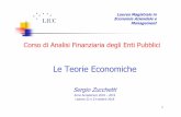 Le Teorie Economiche - University Carlo Le Teorie...¢  Le Teorie Economiche Sergio Zucchetti Anno Accademico