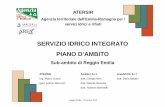 SERVIZIO IDRICO INTEGRATO PIANO D’AMBITOAmbitoIdrico-RE.pdf · ATERSIR Agenzia territoriale dell'Emilia-Romagna per i servizi idrici e rifiuti SERVIZIO IDRICO INTEGRATO PIANO D’AMBITO
