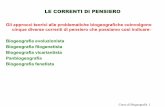 LE CORRENTI DI PENSIERO - UAGRAuagra.uninsubria.it/didattica/Biogeografia_CO-VA/lez10.pdf · 2011-11-29 · 5- area che ospita le specie che presentano più caratteri plesiomorfi.