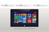 Manuale WIN8 ITA W91x - mediacomeurope.it · 14. NON usare il Tablet PC mentre si mangia: evitare di sporcare il Tablet PC. 15. NON inserire nulla nel Tablet PC che possa causare