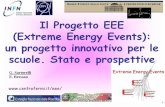 Il Progetto EEE (Extreme Energy Events): un …static.sif.it/SIF/resources/public/files/congr11/mc/...Siti sperimentali in Emilia Romagna INFN Liceo Sabin Liceo Galvani Liceo Fermi