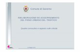 RIELABORAZIONE ED AGGIORNAMENTO DEL PIANO URBANO DEL TRAFFICO · 2011-05-25 · al traffico di attraversamento e interno a Saronno ma non contengono informazioni sul traffico di scambio.