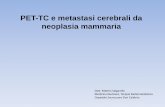 PET-TC e metastasi cerebrali da neoplasia mammariaweb2.sacrocuore.it/oncologia/Negrar_7_ottobre... · PET-TC e metastasi cerebrali da neoplasia mammaria Dott. Matteo Salgarello Medicina