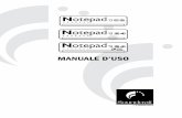 MANUALE D’USO… · 2016-11-07 · soundcraft notepad manuale d’uso 3 sommario importanti norme di sicurezza 4 guida ai simboli di sicurezza 5 introduzione 8 la guida ’60-secondi’