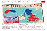 Geografia | Storia | Cittadinanza · 2016-09-27 · dell’Unione Europea o lasci ... Questo fascicolo sarà disponibile in lingua inglese, in formato pdf, sul portale Zona geografia