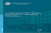 Le infrastrutture in Italia: dotazione, …...Il volume raccoglie i contributi presentati al Convegno su “Le Infrastrutture in Italia” tenutosi a Perugia, S.A.Di.Ba. il 14-15 ottobre