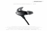 QUIETCONTROL™ 30 - Bose · MANUALE DI ISTRUZIONI • KEZELÉSI ÚTMUTATÓ ... This symbol means the product must not be discarded as household waste, and should be delivered to