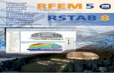 Software BIM RFEM 5 - Dlubal · Software BIM ideale per la progettazione e per l’analisi strutturale di strutture di acciaio, di cemento armato, di legno e di vetro e per l’ingegneria