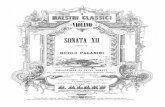 Paganini Sonata Op.3 No.12conquest.imslp.info/files/imglnks/usimg/e/eb/IMSLP29586... · 2009-03-15 · SONATA Opera 3.' NICOLO PAGANINI aG3S8 Fr. 3 59' COLLEZiONE DI PEZZI SCELTI