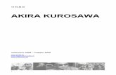 AKIRA KUROSAWA - Lugano cinema 93(Dersu Uzala, Kagemusha e Ran). Ma degni di nota sono anche i suoi ultimi tre film, più pacati e intimisti, di cui presentiamo Sogni (1990) e Madadayo