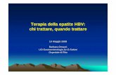 Terapia della epatite HBV: chi trattare, quando trattare hbv.pdf · la capacità di esprimere nel sangue l’HBsAg, pur mantenendo genomi interi di HBV nelle cellule epatiche (infezione