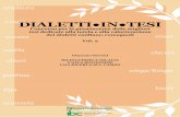 cnno DIALETTI IN TESI - E-R Istituto per i beni artistici ...online.ibc.regione.emilia-romagna.it/I/libri/pdf/dialetti_intesi_vol2.pdf · alla premiazione delle migliori tesi, scritte
