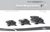 herborner....Pompa centrifuga con rivestimento e sistema costruttivo a blocchi herborner.F/ F-PM/ F-C è conforme a tutte le disposizioni della direttiva macchine 2006/42/CE. La macchina