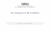 Il compasso di Galileobrunelleschi.imss.fi.it/esplora/compasso/dswmedia/... · 2017-10-16 · Baldassarre Capra, Usus et fabbrica circini cuiusdam proportionis, Padova, 1607. Il compasso