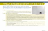 TALIA GREEN SYSTEM HP 85-100 - Pielle Impianti HP 85-100low_072010.pdf · = Gestione e programmazione del funzionamento mediante display LCD con men di testo scorrevoli: modalit e