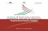 Italia-America Latina: insieme verso il futuroiii.conferenzaitaliaamericalatina.org/public/it/file/... · 2017-12-03 · José Luis Rhi-Sausi 185 Direttore del CeSPI SESSIONE CONCLUSIVA