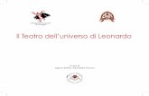 Il Teatro dell’universo di Leonardo · PDF file 2016-06-08 · Il progetto evidenzia come Leonardo abbia reinterpretato e reinventato la grande tradi-zione degli artefici dell’antichità