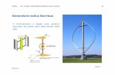 Generatore eolico Darrieus - Energia Alternativa · 2015-06-26 · DTI / ICIMSI / PRODURRE ENERGIA CON IL VENTO 26-04-2011 36 VAWT Generatore eolico Darrieus Il funzionamento è basato