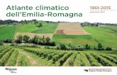 Atlante climatico 1961-2015 dell’Emilia-Romagna edizione 2017 · 2017-07-31 · diffusione di fitopatologie e nuovi parassiti. Allo stesso tempo l’agricoltura e la zootecnia contribuiscono