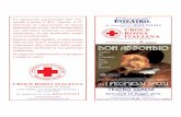 inf. spettacolo: tel. CROCE ROSSA ITALIANA · PDF file 2016-03-30 · CROCE ROSSA ITALIANA Comitato Locale di Varese 21100 VARESE - VIA JEAN HENRY DUNANT, 2 TEL. 0332.813163 inf. spettacolo: