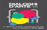 3° festival d’arte contemporanea 8,9,10 GIUGNO …...Fondazione Cultura Noli, talk about the relationship between the artwork and the audience, from the radical experiences of the