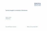 › FEM › FILES › Milano_2017 › 20 novembre... Scenari energetici e normativa di riferimentorispetto al 2015), con aumenti per gli usi non energetici (3,7%) e nel settore civile
