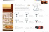 Stemware Aurum - Coalca · A Crystal Glass collection perfect for wine-tasting that combines technical and practical aspects with elegance. Modello speciale per la degustazione profes-sionale