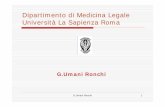 Dipartimento di Medicina Legale Università La … istat.pdfDipartimento di Medicina Legale Università La Sapienza Roma G.Umani Ronchi G.Umani Ronchi 2 R.P.M. 1990. art 1 (denuncia