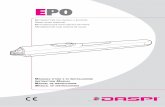 EPO - Door-Systemmuszaki.door-system.hu/mappak/Szarnyaskapunyito_motorok/...Montare la staffa “S1”, utilizzando il perno “P1” facendo attenzione al verso di montaggio (11 mm
