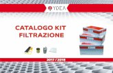 I kit filtrazione - YDEALa gamma di kit filtrazione YDEA permette una rapida gestione della componente filtri nell’ambito della manutenzione periodica delle principali autovetture