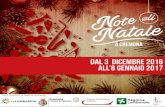 dal 3 dicembre 2016 all’8 gennaio 2017 - Cremonaoggi...Gli eventi del Natale a Cremona SABATO 3 DICEMBRE 2016 ore 15.30 - 19.30 El Carro” - Musica popolare - dixieland natalizio