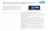 PC Notebook HP ProBook 450 G7S D R A M D D R 4 - 2 4 0 0 d a 3 2 G B E n t ra m b i g l i slot so n o a ccessib il i/a gg iorn ab il i so lo d a p e rs o n ale IT o respo n s a bili