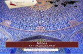 IRANSi visiterà quindi il Mausoleo dello Shah Nematollah , capostipite dei Dervisci Sufi, nato in Siria m a poi maestro su suolo persiano. Il mausoleo è meta di numerosi pellegrinaggi