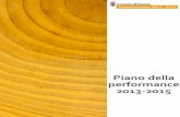 Indice piano della performance 2013-2015 - Faenza...Indice piano della performance 2013-2015 1. PRESENTAZIONE DEL PIANO 2 2. SINTESI DELLE INFORMAZIONI DI INTERESSE PER I CITTADINI