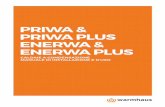 PRIWA & PRIWA PLUS ENERWA & ENERWA PLUS ......Progetto Impianto a Gas”, e TS 2164 “Regole di Progettazione Impianti di Riscaldamento”). Le operazioni di montaggio e di manutenzione